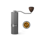 Mhw-3Bomber Racing M1- Manual Coffee Grinder Titanium Plated Burr- Grey Walnut Handle