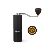 Mhw-3Bomber Racing M1- Manual Coffee Grinder Titanium Plated Burr- Black Walnut Handle