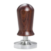 Calibrated Tamper 51mm Dark Brown Handle