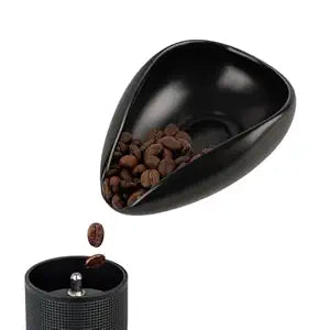 Ceramic Bean Plate Black
