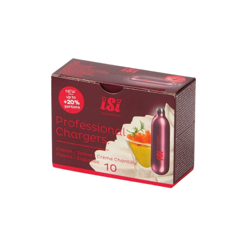 ISI Cream Chargers box x 8 .4 gram
