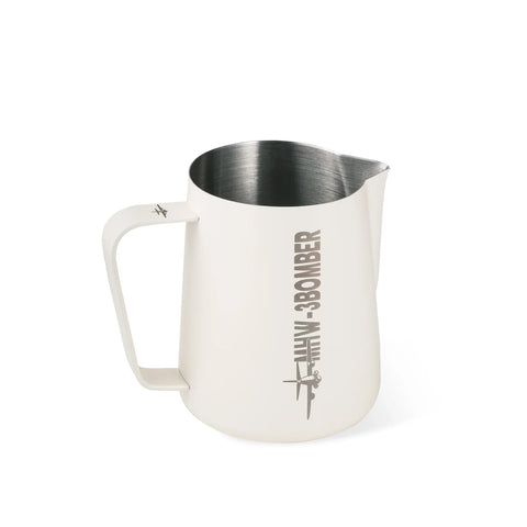 Mhw-3Bomber Milk Pitcher 3.0 600ml White - Sharp Spout