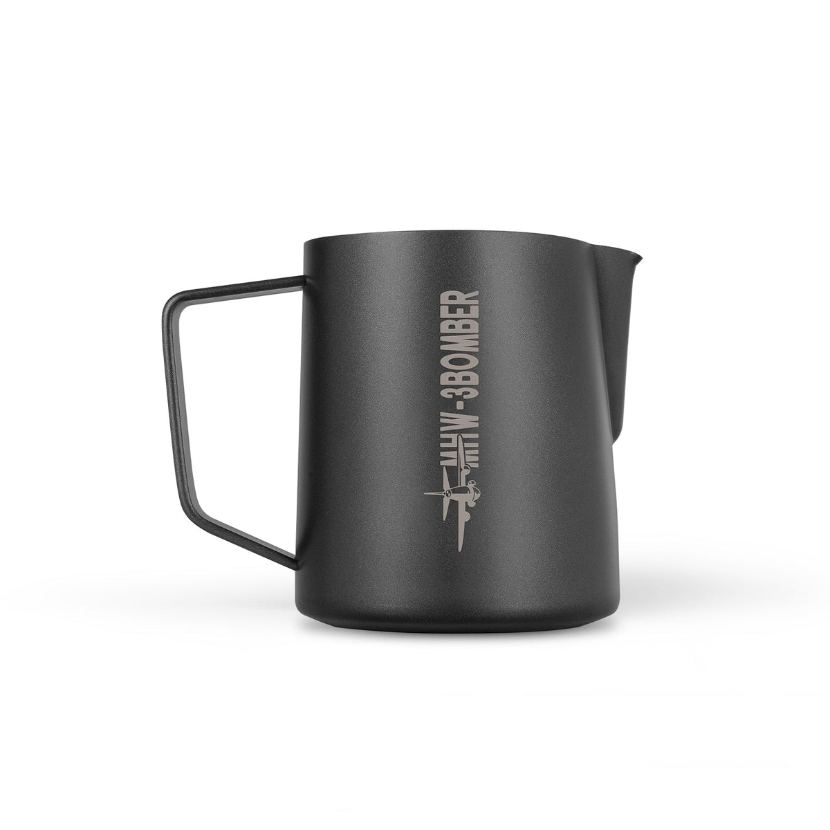 Mhw-3Bomber Milk Pitcher 5.0 Matte Black 600ml