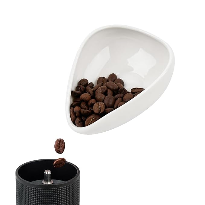 Ceramic Bean Plate White