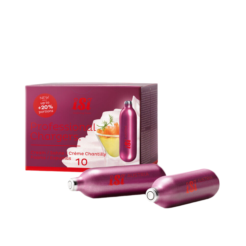 ISI Cream Chargers box x 8 .4 gram