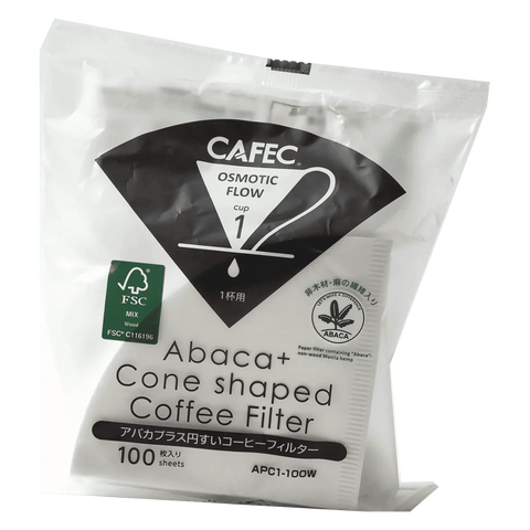 CAFEC Abaca+ Paper Filter Cup 1