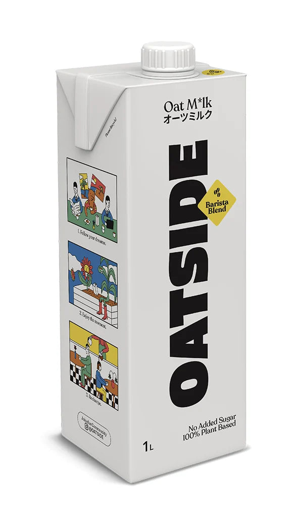 Oatside - Plain Oat Milk Barista Edition - 1L