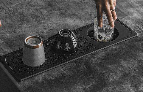 Mhw-3Bomber Cup Rinser (53cm x 16cm) Large - Black