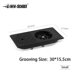 Mhw-3Bomber Cup Rinser (32.5cm x 17.5cm) Small - Black