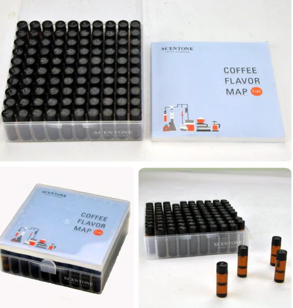Scentstone T100 coffee flavor map