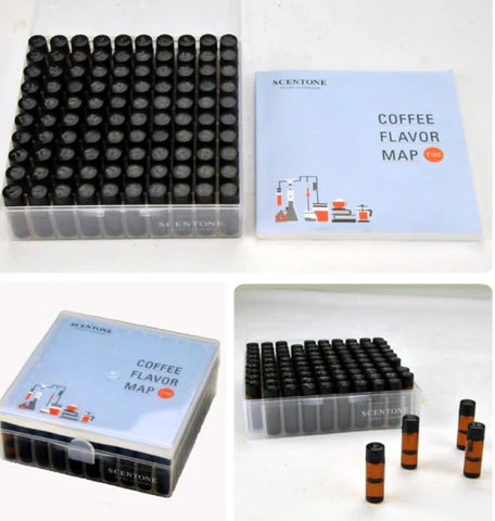 Scentstone T100 coffee flavor map