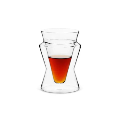 MHW-3Bomber DW Glass-V-Shaped-130ml Transparent