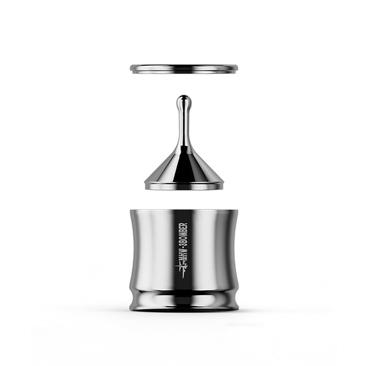 MHW-3Bomber FlowLight All-Metal Dosing Funnel 58mm -Bright Light