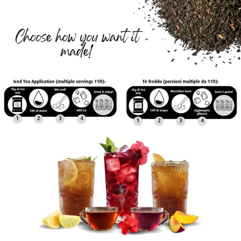 Hibiscus & Red Berries Iced Tea powder (1kg)
