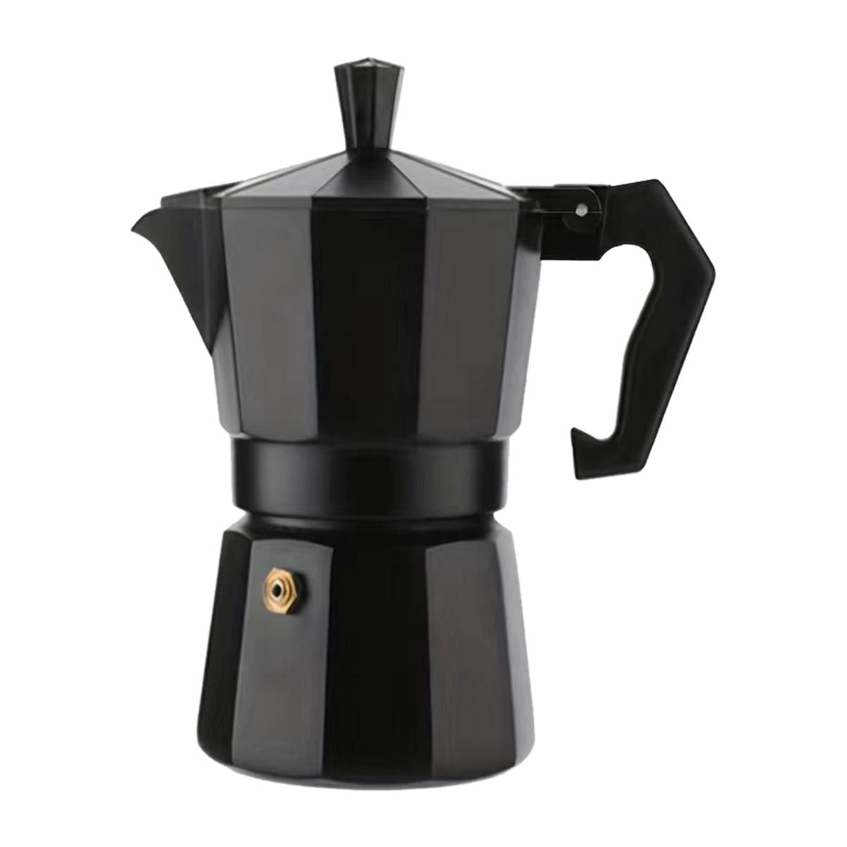 Mokapot Coffee Maker Black -3 Cups