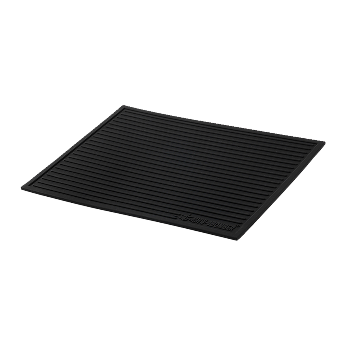 Mhw-3Bomber Silicon Dish Drying Pad Black